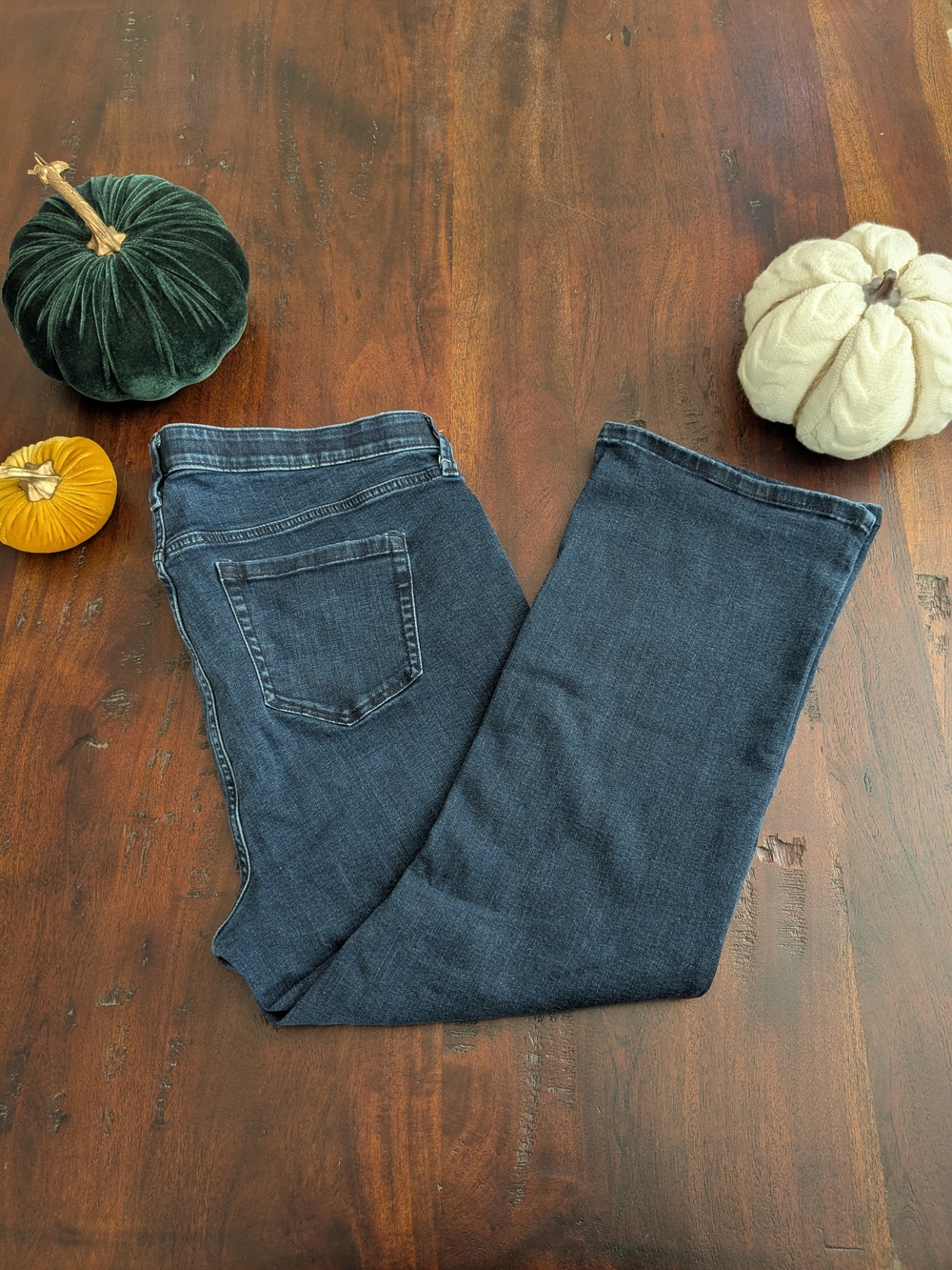 Torrid Sky High Kick Boot Super Soft Jeans Dark Wash - Size 16S